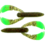 Bass Assassin BANG Lures Woopah Craw, 4in, 7 per Pack, Watermelon Red Glitter/Chartreuse Tail, 4, WOO18267