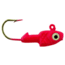 Bass Assassin CJA45010 Crappie Jigheads 6ct Hot Pink1/16 oz, CJA45010