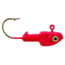 Bass Assassin CJA46010 Crappie Jigheads 6ct Hot Pink 1/8 oz, CJA46010