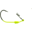 Bass Assassin Crappie Swim Hooks Swimbait, 1/32 oz, 3 per Pack, Chartreuse, 1/32 oz, SWIM42505