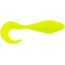 Bass Assassin Curly Shad Swimbait, 2in, 10 per Pack, Limetreuse, 2, CSA35118