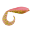 Bass Assassin Curly Shad Swimbaits, 10, 2in, Texas Hippie, CSA35542