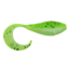 Bass Assassin Curly Shad Swimbaits, 10, 2in, Chartreuse Pepper Shad, CSA35341