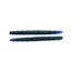 Bass Assassin Fat Job 5-1/4in 6ct Junebug/Blue Glitter Tail, FJ68226