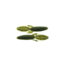 Bass Assassin Lit'l Skunk Ape Soft Bait, 10, 3 1/2in, Green Pumpkin, SKA5458