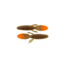 Bass Assassin Lit'l Skunk Ape Soft Bait, 10, 3 1/2in, Pumpkinseed-Orange, SKA5217