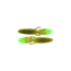 Bass Assassin Lit'l Skunk Ape Soft Bait, 10, 3 1/2in, Watermelon Red--Chartreuse, SKA5267