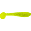 Bass Assassin Lures Litl Boss Swimbait, 3.5in, 6 per Pack, Chartreuse Silver Glitter, 3.5, BSA16452