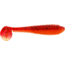 Bass Assassin Lures Litl Boss Swimbait, 3.5in, 6 per Pack, Fire Claw, 3.5, BSA16355