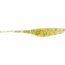 Bass Assassin Lures Shad, 5in, 8 per Pack, Clear Gold, 5, SA10574