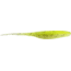 Bass Assassin Lures Shad, 5in, 8 per Pack, Limetreuse Ghost, 5, SA10475