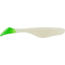 Bass Assassin Lures Turbo Shad Swimbait, 4in, 10 per Pack, Glow/Chartreuse Tail, 4, TSA30250