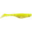 Bass Assassin Lures Turbo Shad Swimbait, 4in, 10 per Pack, Limetreuse Ghost, 4, TSA30475