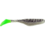 Bass Assassin Lures Turbo Shad Swimbait, 4in, 10 per Pack, Salt &amp; Pepper Silver Phantom/Chartreuse Tail, 4, TSA30238