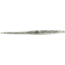 Bass Assassin Lures Twitch Jerkbait, 6in, 8 per Pack, Salt & Pepper Silver Phantom, 6, TA9336