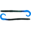Bass Assassin Lures Worm, 6in, 15 per Pack, June Bug/Blue Tail, 6, BA6237