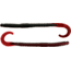 Bass Assassin Lures Worm, 6in, 15 per Pack, Red/Pearl Belly, 6, BA6304