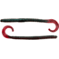 Bass Assassin Lures Worm, 6in, 15 per Pack, Red Shad/Green Glitter, 6, BA6316