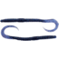 Bass Assassin Lures Worm, 7.5in, 15 per Pack, Junebug/Red Glitter, 7.5, BA8360