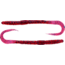 Bass Assassin Lures Worm, 7.5in, 15 per Pack, Plum, 7.5, BA8420