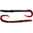 Bass Assassin Lures Worm, 7.5in, 15 per Pack, Red/Pearl Belly, 7.5, BA8304