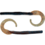 Bass Assassin Lures Worm, 8in, 12 per Pack, Moccasin/Blue Glitter, 8, BA12413