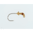 Bass Assassin Pro Elite Jighead, 1/16 oz, 2/0 Hook, Gold 3/Pack, PEJ16012