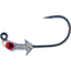 Bass Assassin Pro Elite Jighead, 1/16 oz, 2/0 Hook Lead/Unpainted, 3/Pack, PEJ16001