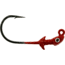 Bass Assassin Pro Elite Jigheads, 1/16 oz , Hook 2/0, 3 per Pack, Red/Copper Flake, 1/16 oz, PEJ16013