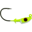 Bass Assassin Pro Elite Jigheads, 1/2 oz, Hook 4/0, 3 per Pack, Chartreuse, 1/2 oz, PEJ12005