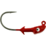 Bass Assassin Pro Elite Jigheads, 1/4 oz, Hook 3/0, 3 per Pack, Red/Copper Flake, 1/4 oz, PEJ14013
