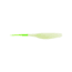 Bass Assassin Saltwater Shad Assassin Swimbait, 5" Glow/Chartreuse Tail, 8/Pack, SWA29250