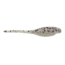Bass Assassin Tiny Pro Shad Assasin Swimbaits, 15, 2in, Salt & Pepper Silver Phantom, PTS69336