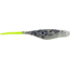 Bass Assassin Walleye Assassin Baby Shad, 3in, 10 per Pack, Salt &amp; Pepper Silver Phantom/Chartreuse Tail, 3, WS34238