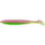 Bass Assassin Walleye Assassin Die Dapper, 3in, 10 per Pack, Electric Chicken, 3, WDD82376