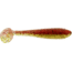 Bass Assassin Walleye Assassin Litl Boss, 3.5in, 6 per Pack, Red Gold Shiner, 3.5, WBS31380