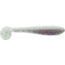 Bass Assassin Walleye Assassin Litl Boss, 3.5in, 6 per Pack, Silver Ghost, 3.5, WBS31561