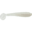 Bass Assassin Walleye Assassin Litl Boss, 3.5in, 6 per Pack, Snow Storm, 3.5, WBS31438