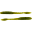 Bass Assassin Walleye Assassin Litl Tapper, 4.5in, 12 per Pack, Green Pumpkin, 4.5, WTO87458