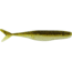 Bass Assassin Walleye Assassin Split Tail Shad, 4in, 10 per Pack, Chico's Red Ear, 4, WST43540