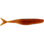 Bass Assassin Walleye Assassin Split Tail Shad, 4in, 10 per Pack, Rootbeer/Red Glitter, 4, WST43401