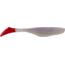 Bass Assassin Walleye Assassin Turbo Shad, 4in, 10 per Pack, Albino/Fire Tail, 4, WA32240