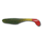 Bass Assassin Lures Turbo Shad Swimbait, 4in, 10 per Pack, Avacado/Red Tail, 4, TSA30224
