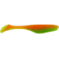 Bass Assassin Walleye Assassin Turbo Shad, 4in, 10 per Pack, Cantaloupe, 4, WA32399