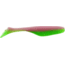 Bass Assassin Walleye Assassin Turbo Shad, 4in, 10 per Pack, Electric Chicken, 4, WA32376