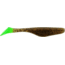 Bass Assassin Walleye Assassin Turbo Shad, 4in, 10 per Pack, Pumpkin Seed/Chart Tail, 4, WA32215