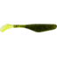 Bass Assassin Walleye Assassin Turbo Shad, 4in, 10 per Pack, Watermelon Red Glitter/Chartreuse Tail, 4, WA32267