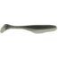 Bass Assassin Walleye Turbo Shad, 10, 4in, Black, WA32300