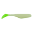 Bass Assassin Walleye Turbo Shad, 10, 4in, Glow-Chartreuse, WA32250