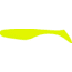 Bass Assassin Walleye Turbo Shad, 10, 4in, Limetreuse, WA32118